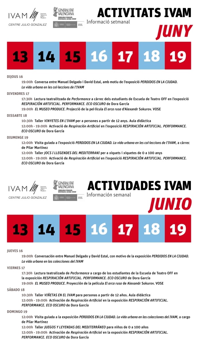 IVAM 13 al 19 junio