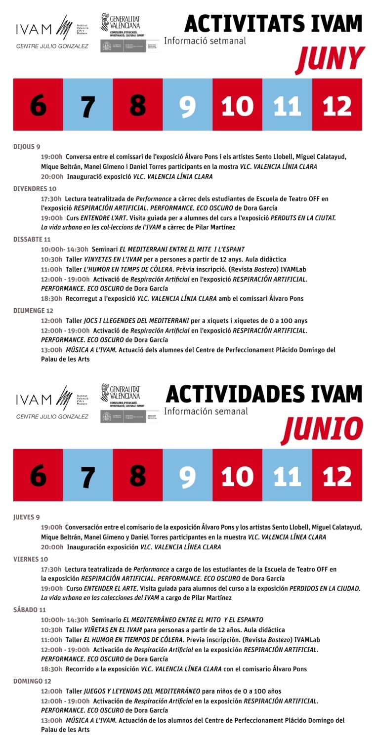 IVAM 6 al 12 junio