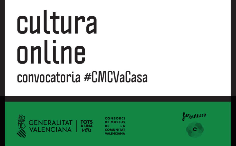 CONVOCATORIA CULTURA ONLINE #CMCVaCasa