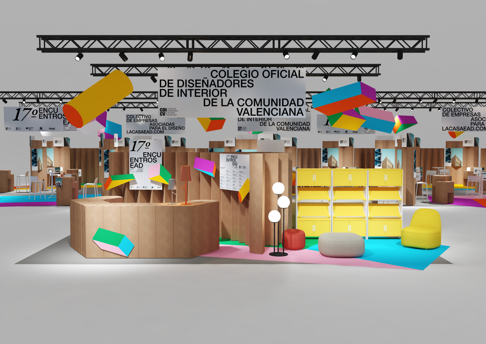 ASÍ SERÁ EL STAND DE LOS 17 ENCUENTROS EAD - CDICV