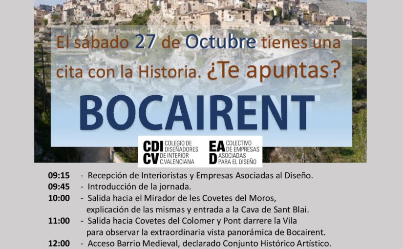 VISITA A BOCAIRENT EL 27 DE OCTUBRE