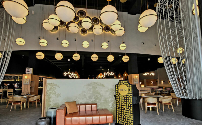 NUEVO PROYECTO DE ROBERTO CAPRASECCA INTERIOR DESIGN · RESTAURANTE ASIATICO OCHA-YAKI