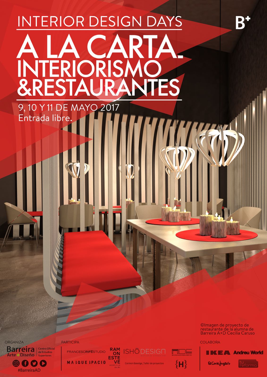 VUELVEN LOS "INTERIOR DESIGN DAYS" A BARREIRA A+D - CDICV