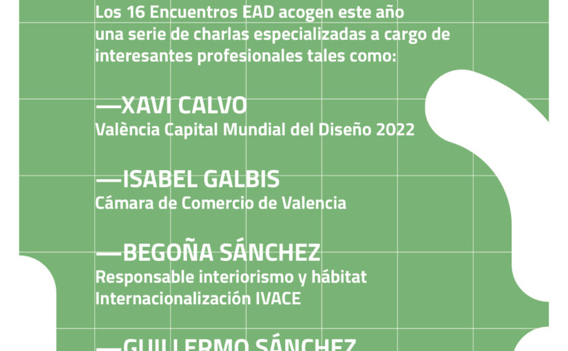 NO PUEDES PERDERTE LAS CHARLAS ESPECIALIZADAS EN LOS 16 ENCUENTROS EAD