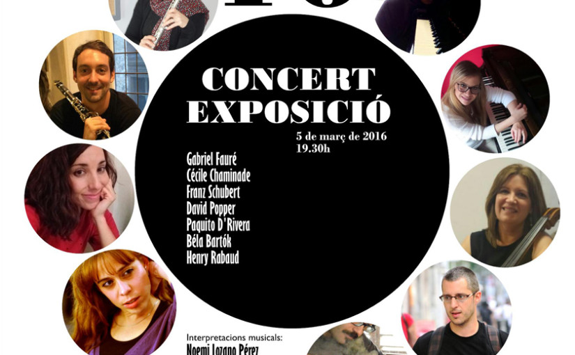 CONCIERTO-EXPOSICIÓN EN CARLET EL 5 DE MARZO