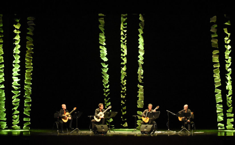 Nuevo proyecto de Yriana Ferrer (DesdeCERO Estudio) · Escenografía II Festival de Guitarra Estanislao Marco