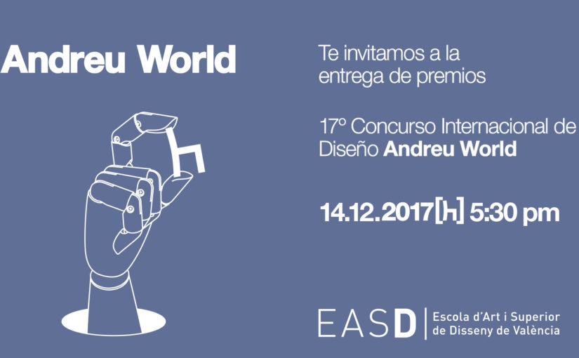 Entrega de los premios del XVII Concurso de Diseño Internacional Andreu World