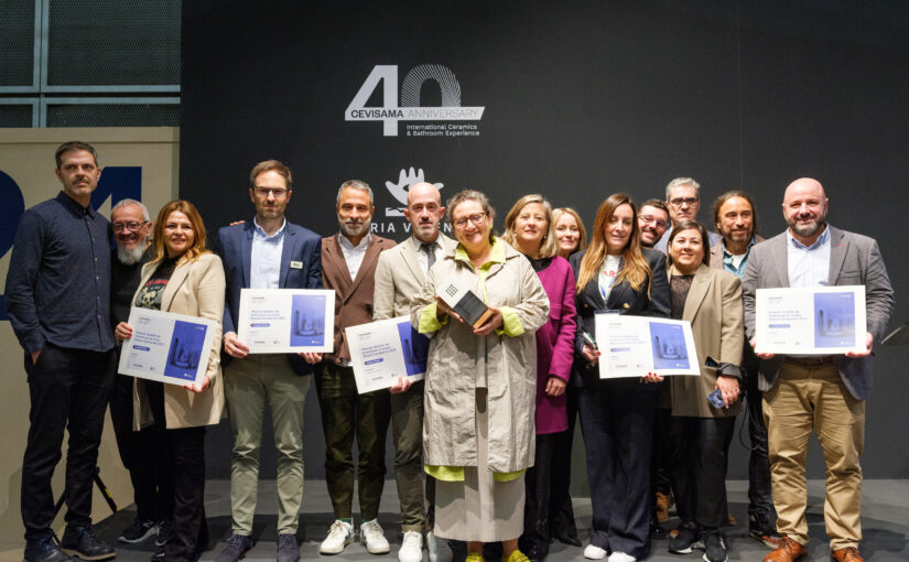 PREMIO DISEÑO DE INTERIORES AL MEJOR STAND EN CEVISAMA 2024 Y HOMENAJE A ANTONIO SEGURA