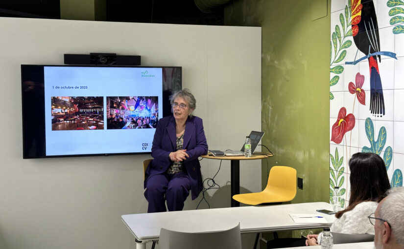 ‘SEGURIDAD CONTRA INCENDIOS EN PROYECTOS DE INTERIORISMO’, CON CARMEN DORTA DEL MORAL, EN ACADEMIA CDICV