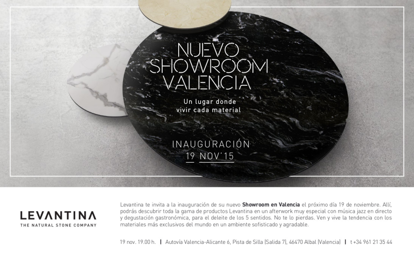 «LEVANTINA» INAUGURA NUEVO SHOWROOM EN VALENCIA