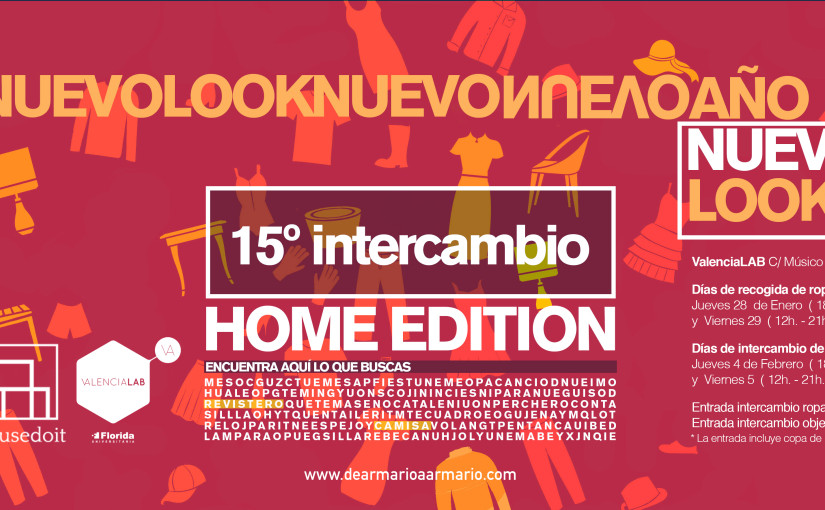 «DE ARMARIO A ARMARIO» (15º INTERCAMBIO, HOME EDITION)