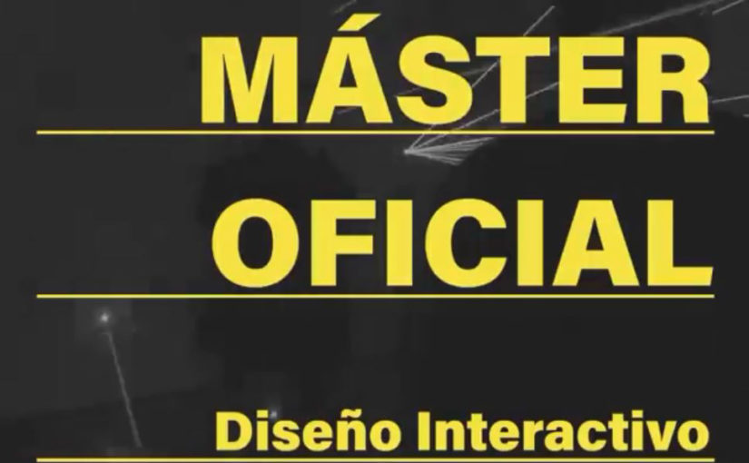La Escola de Disseny de València contará con el primer Máster Oficial en Diseño Interactivo de España orientado a instalaciones físicas