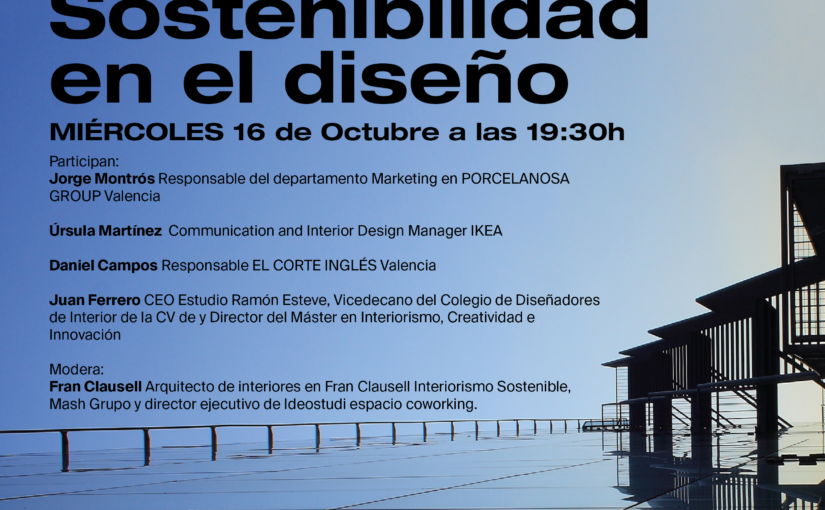 MESA REDONDA EN BARREIRA A+D: «SOSTENIBILIDAD EN EL DISEÑO»